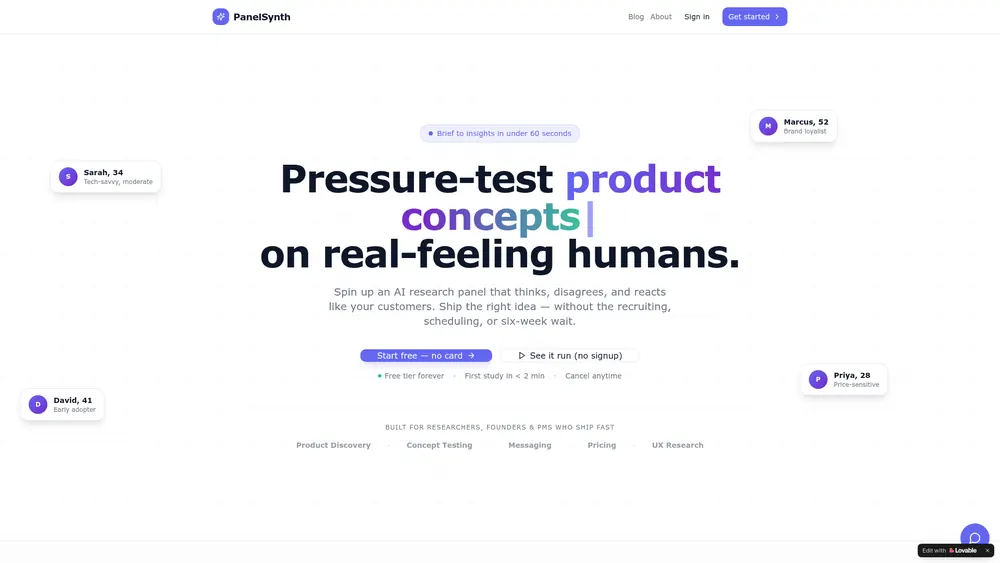 PanelSynth homepage